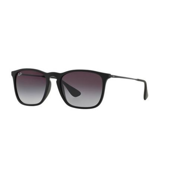 Ray-Ban Chris Sunglasses - Matter Black/Grey