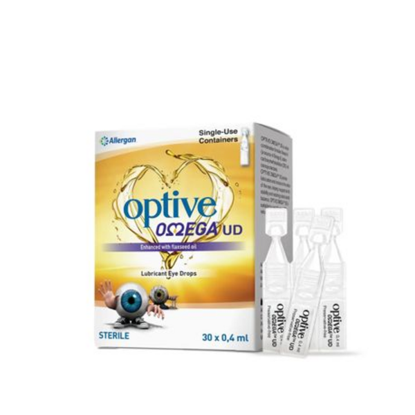 Allergan Optive Omega UD Eye Drops 30 X 0.4ml