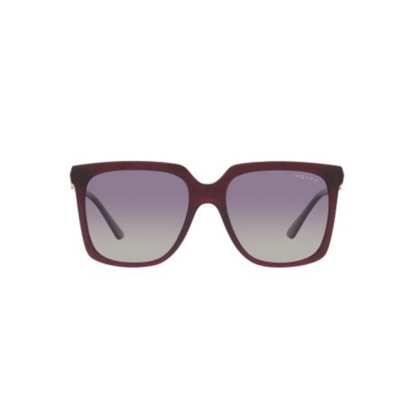 Vogue - Woman Square Sunglasses - Transparent Cherry