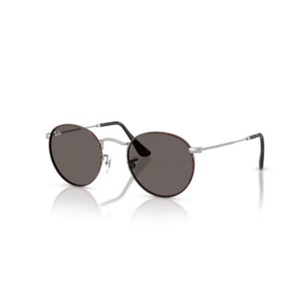 Ray-Ban Round Metal Sunglasses RB3447 9277B1- Matte Havana on Matte Silver