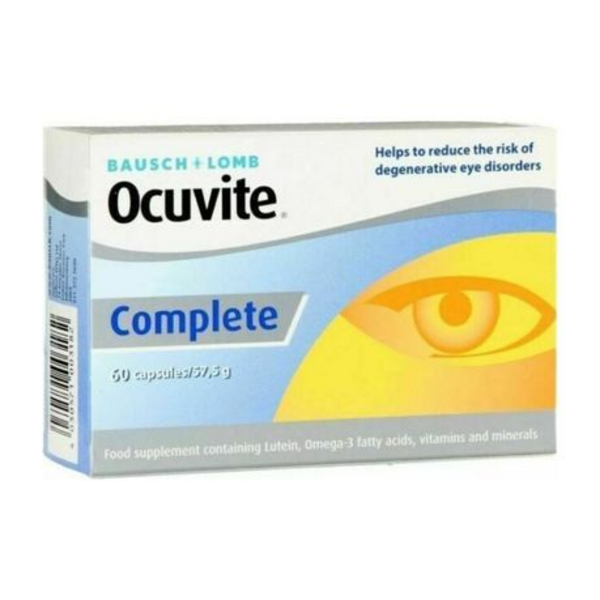 Bausch+Lomb Ocuvite Complete Capsules 60's