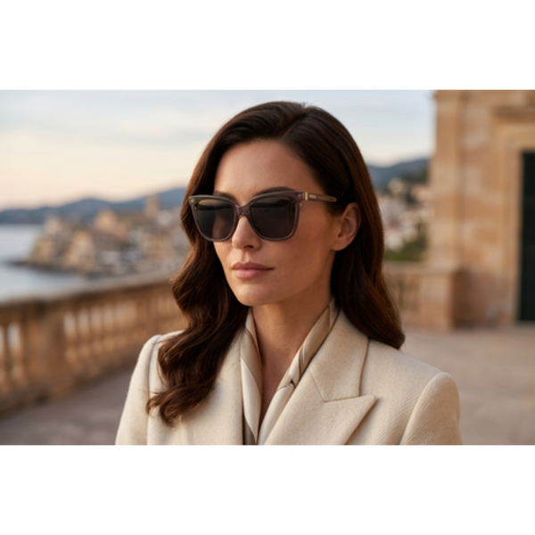 Move Eyewear Square Polarized Women's Sunglasses MVS184
