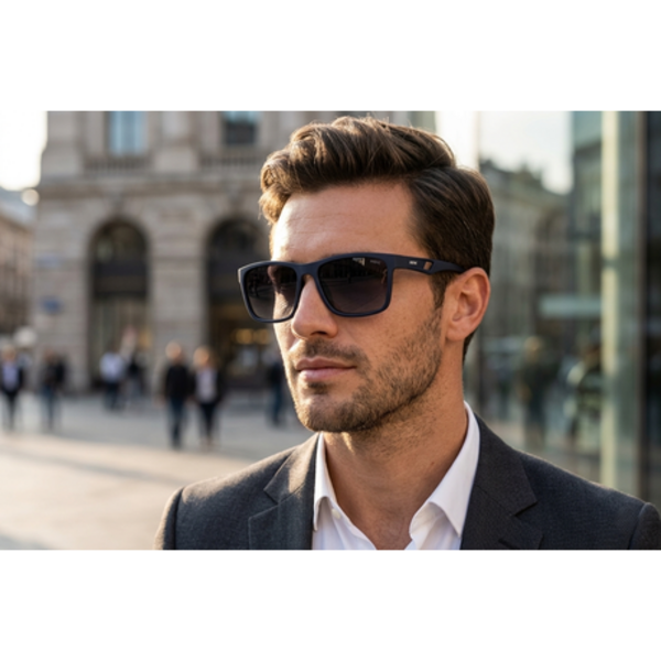 Move Eyewear Polarized Men's Rectangle Sunglasses - MVS227