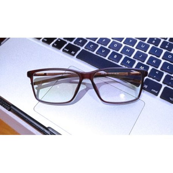 Aweh Eyewear Blue Light Blocking Glasses for Computer / Phone / TV: Define - Brown