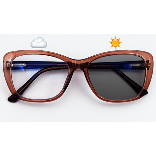 Aweh Eyewear - Photochromic Blue Light Blocking Glasses for Computer/Phone/TV/Gaming - SL311