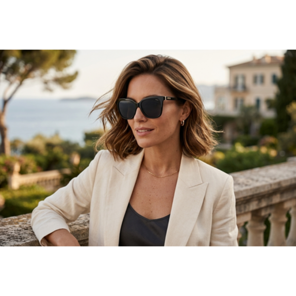 Move Eyewear Square Polarized Women's Sunglasses MVS184