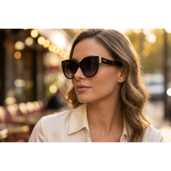 Move Eyewear Polarized Women's Cat-Eye Sunglasses MVS210