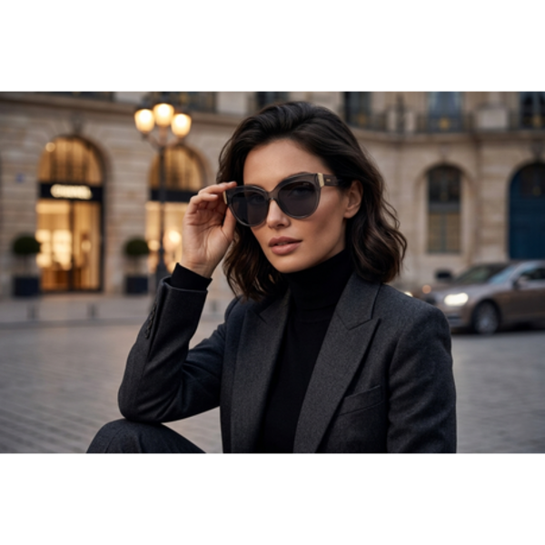 Move Eyewear Polarized Women's Cat-Eye Sunglasses MVS210