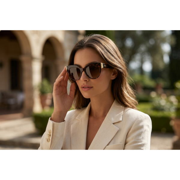 Move Eyewear Polarized Women's Cat-Eye Sunglasses MVS210
